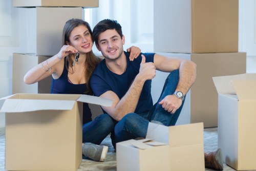 Removals team supporting a local move in Seven Sisters