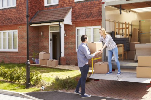 Man with a van handling a local move in Seven Sisters