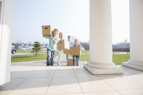 Removal team helping with a residential move in Seven Sisters
