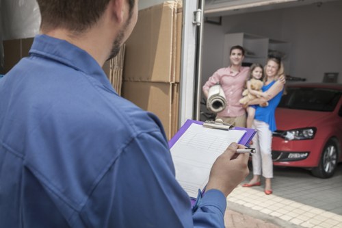Commercial removals support for a local Seven Sisters business