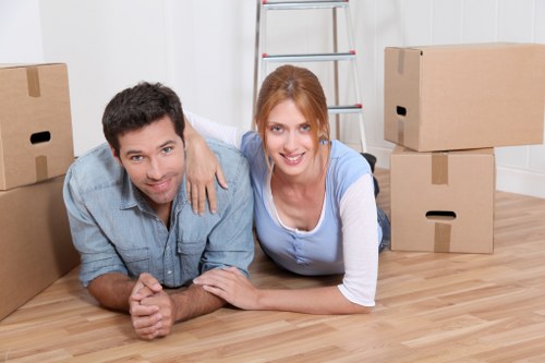 Local moving team handling access and parking challenges in Seven Sisters