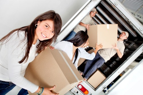 Commercial furniture pick-up for offices and shops near Seven Sisters